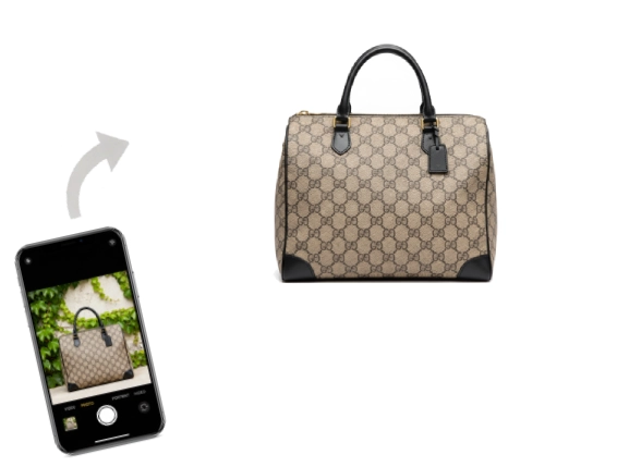 Hand-shot photo to product image